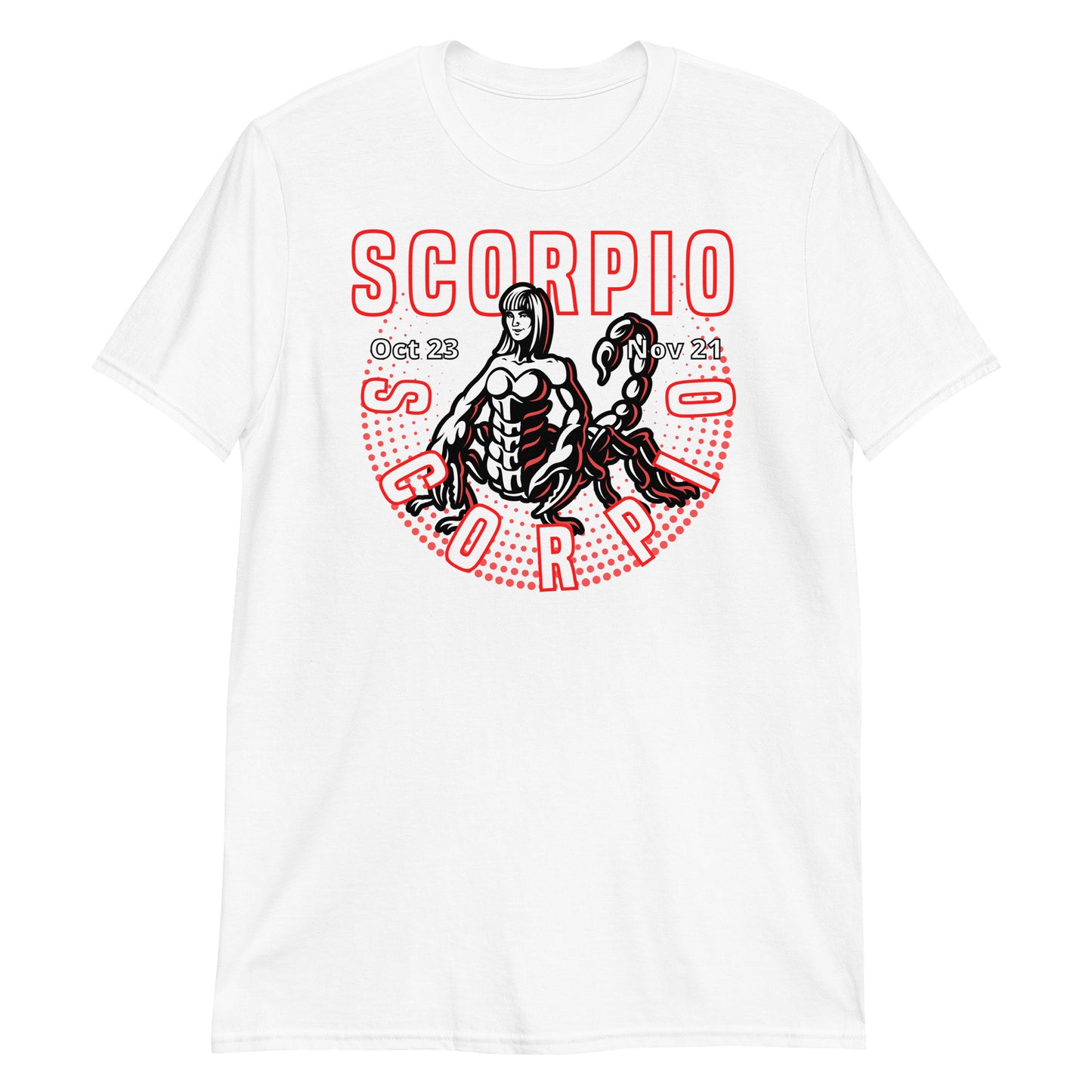 Skorpion Kurzarm-Unisex-T-Shirt