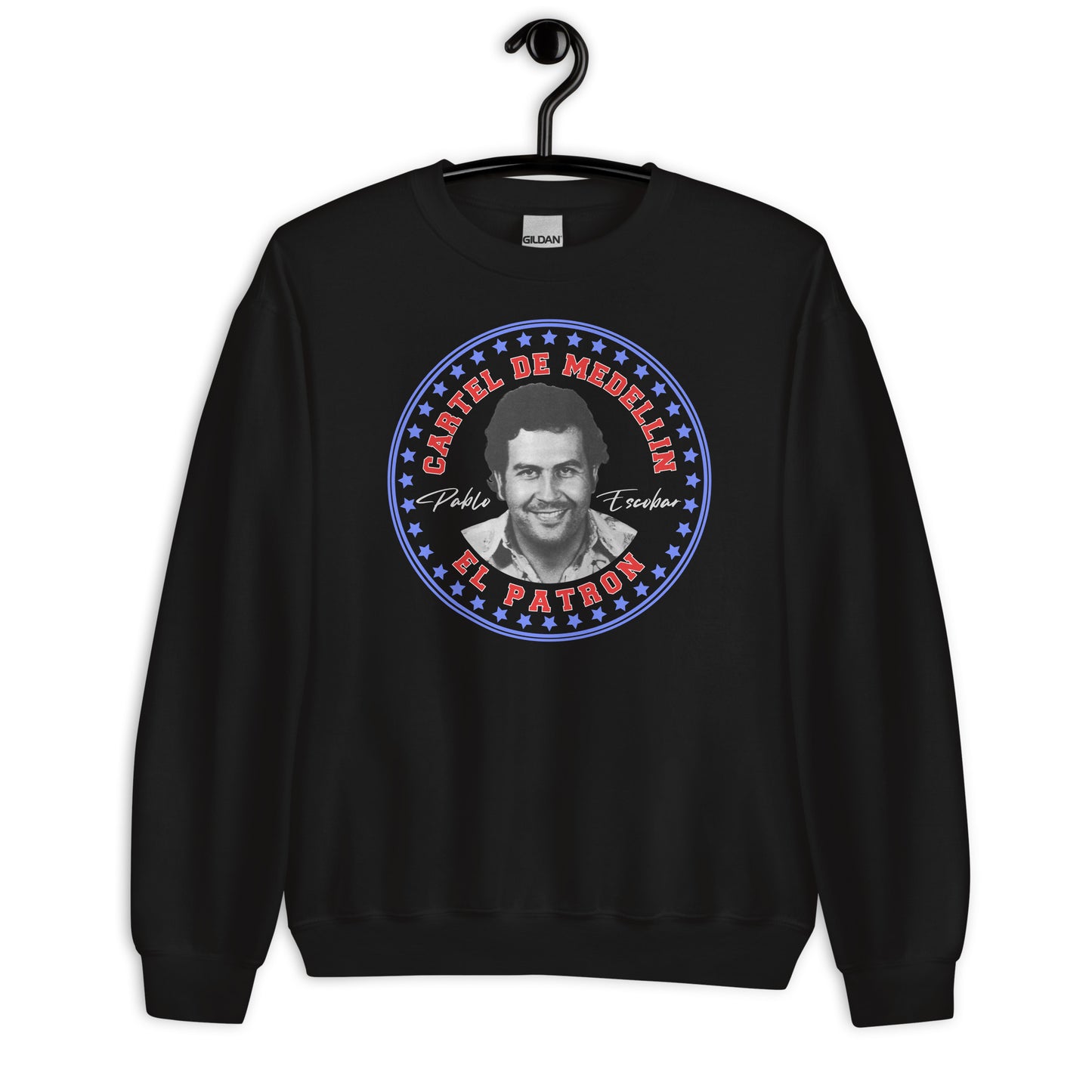 Pablo Escobar, El Patron, Cartel de Medellin Grafikdesign Unisex Sweatshirt