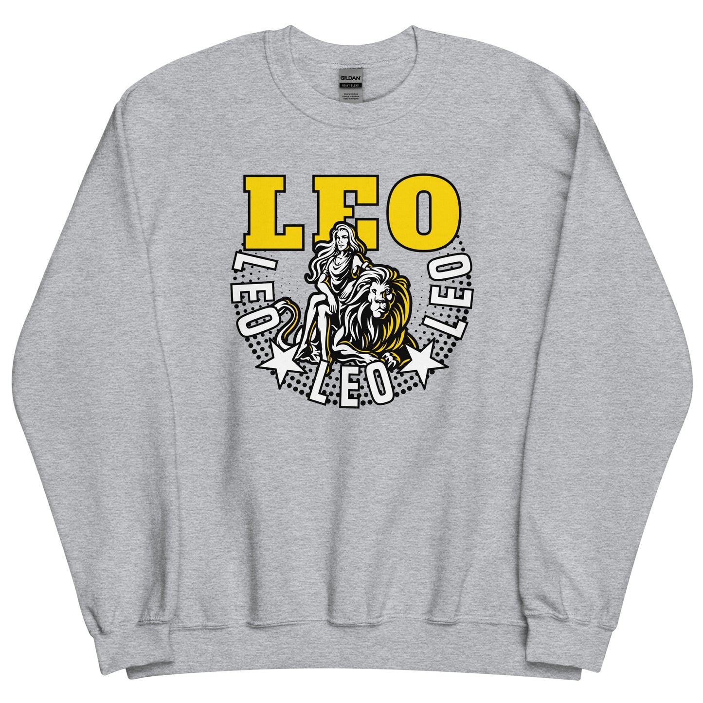 Leo Sternzeichen Unisex Sweatshirt