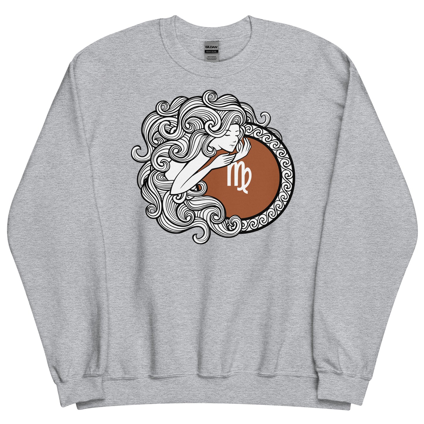 Jungfrau Sternzeichen Unisex Sweatshirt