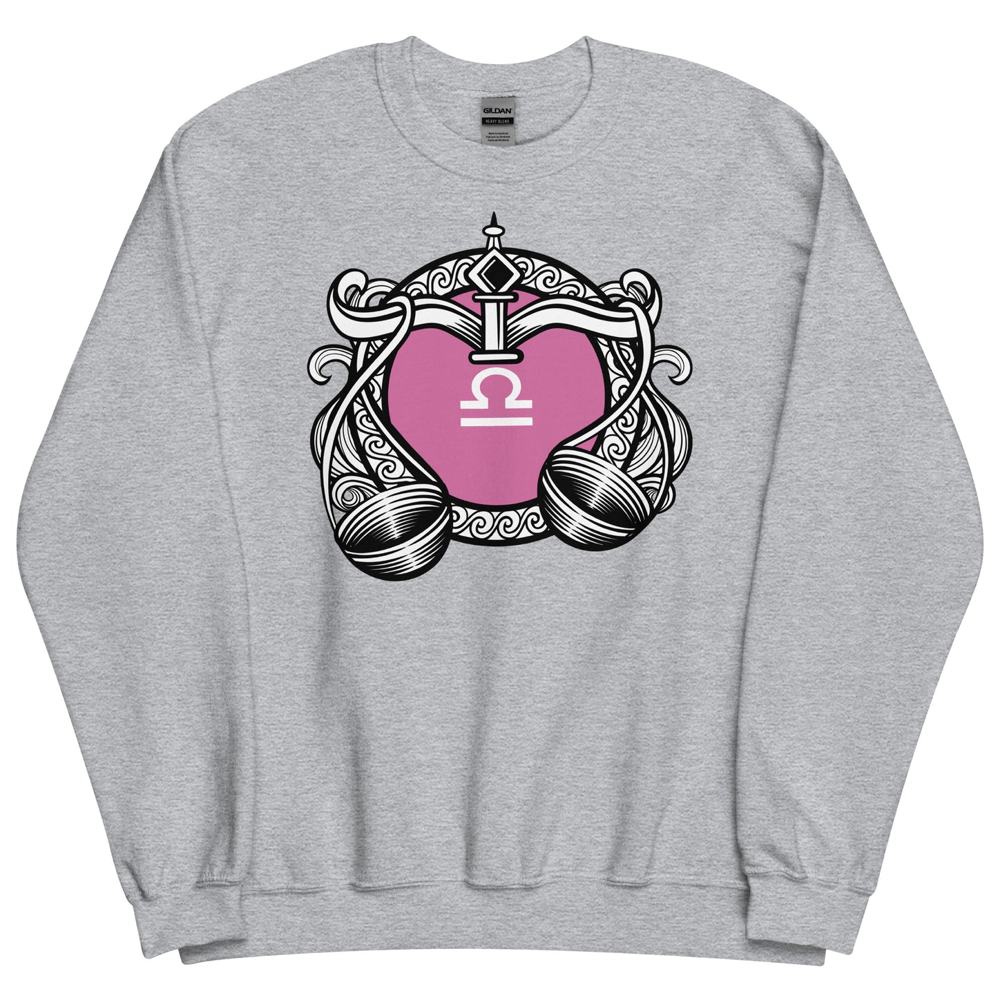 Waage Sternzeichen Unisex Sweatshirt