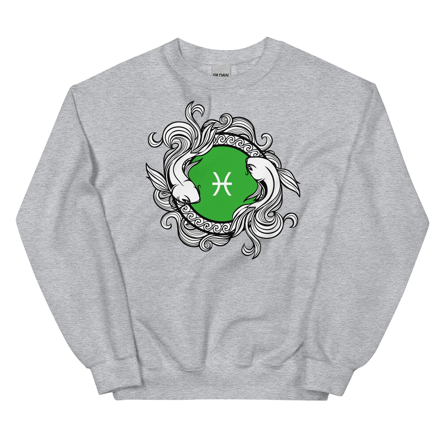 Fische Sternzeichen Unisex Sweatshirt