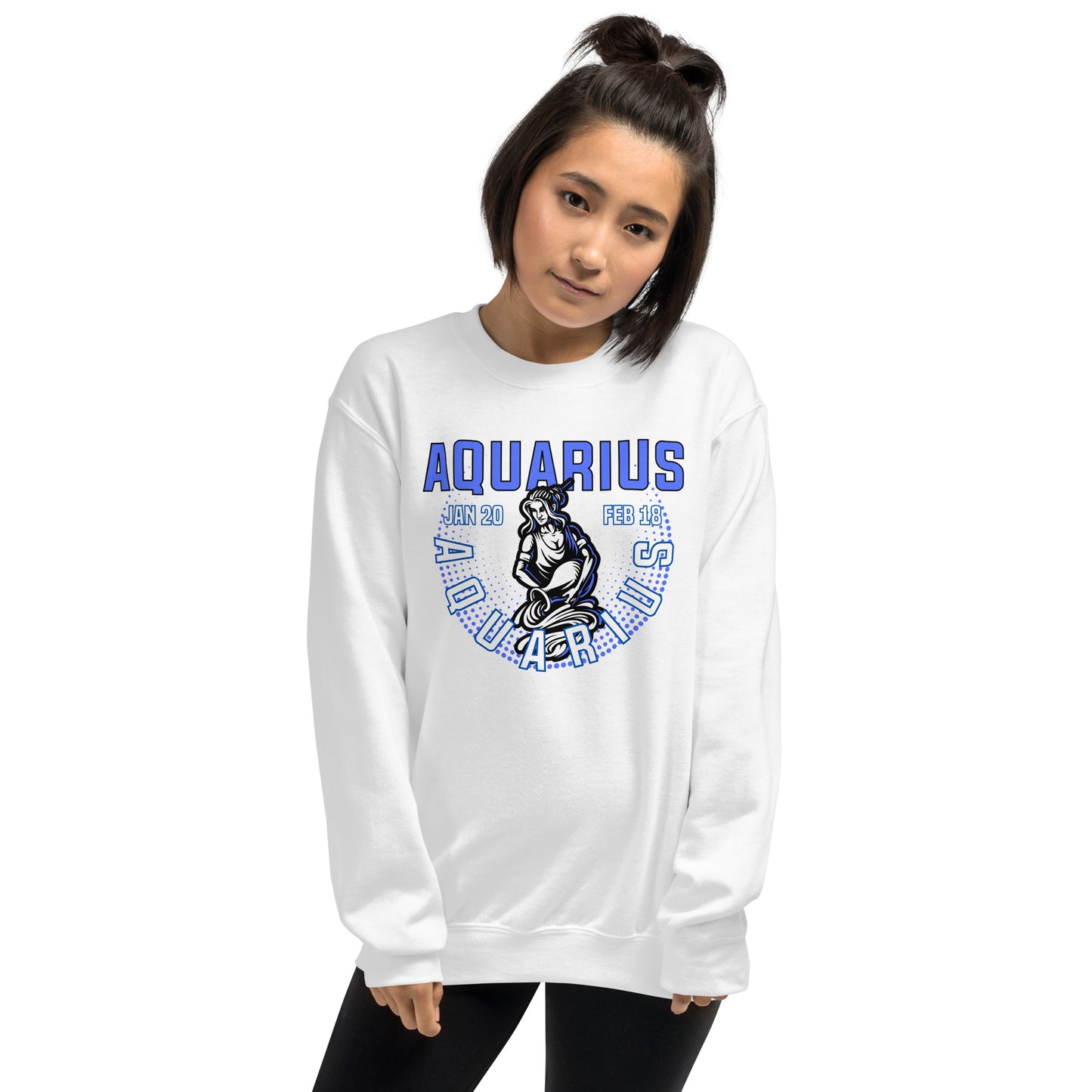 Wassermann Sternzeichen Unisex Sweatshirt
