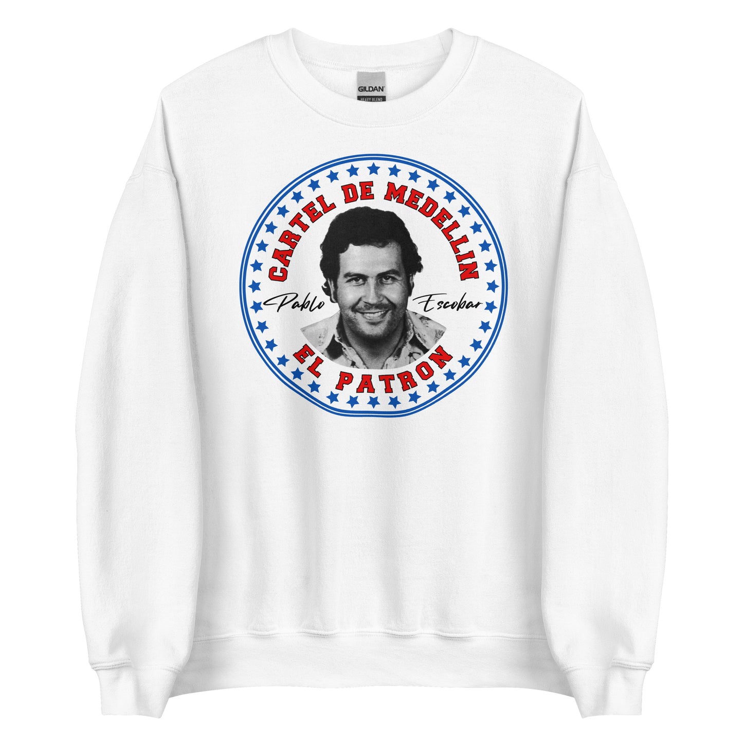 Pablo Escobar, El Patron, Cartel de Medellin Grafikdesign Unisex Sweatshirt