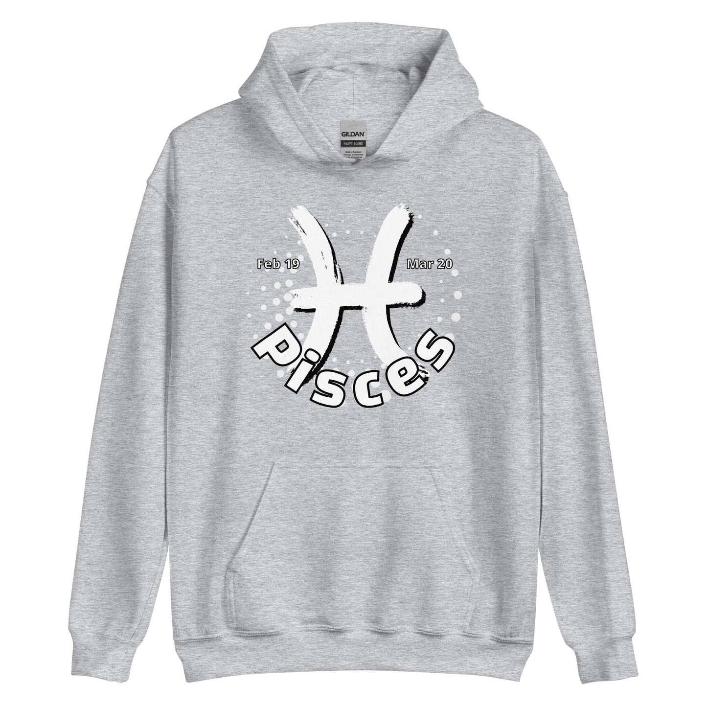 Fische Sternzeichen Unisex Hoodie
